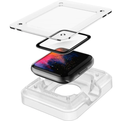 Afbeelding van Spigen Proflex EZ FIT Full Cover Geschikt voor Apple Watch 44mm 2 Pack