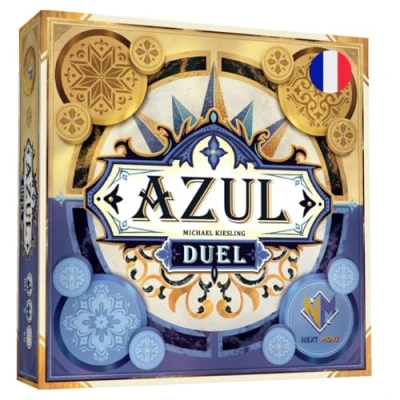 Afbeelding van Asmodee Next Move AZUL DUEL tegelplaatsingsspel voor twee spelers, origineel strategiespel vanaf 10 jaar, 45 minuten, Franse versie