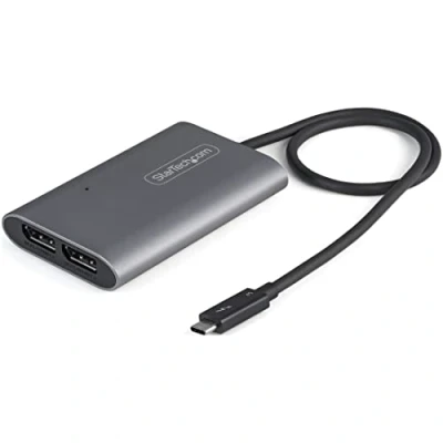 Afbeelding van StarTech Thunderbolt 3 naar Dual DisplayPort Adapter DP 1.4