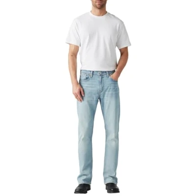 Image de Levi&#039;s Jean slim Boot Cut 527 pour homme Couleur Here We Stop Taille 31 32, Stop, 31W / 32L