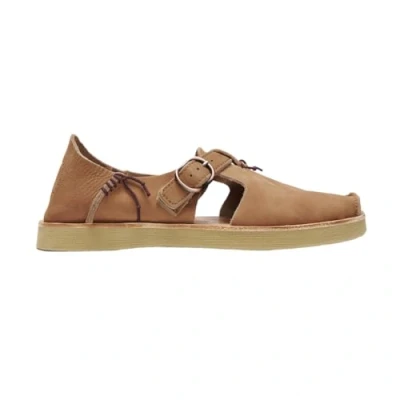Afbeelding van Satorisan Benirras Premium Plat Sandalen Unisex Leer Kleur Cognac Maat 42