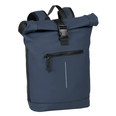 Afbeelding van New Rebels Laptoprugzakken Mart Rolltop blauw