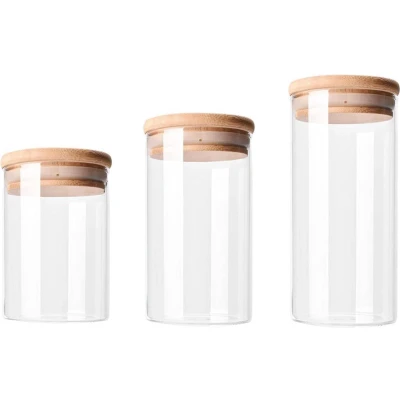 Afbeelding van Krumble Voorraadpotten glas set van 3