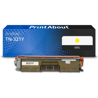 Afbeelding van Huismerk Brother TN 321Y Toner Geel