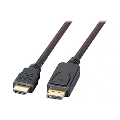 Afbeelding van EFB Elektronik K5561SW.3V2 video kabel adapter 3 m DisplayPort HDMI Zwart