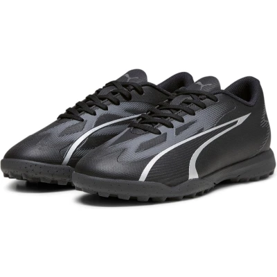 Afbeelding van Puma kindervoetbalschoenen Ultra Play TT JR outdoor voetbalschoenen 107528 02 zwart