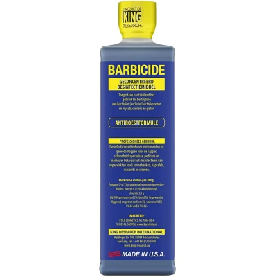Afbeelding van Barbicide Geconcentreerd Desinfectiemiddel 480ml Haibu by Kapperskorting.com