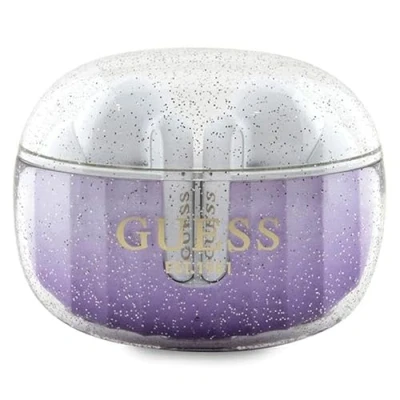 Afbeelding van Guess Glitter Gradient TWS Bluetooth In Ear Oordopjes Paars