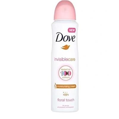 Afbeelding van Dove Invisible Care Floral Touch Deodorantspray voor dames, 6 x 150 ml, stuks