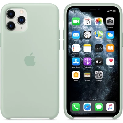 Afbeelding van Apple Siliconen Hoesje voor iPhone 11 Pro Beril