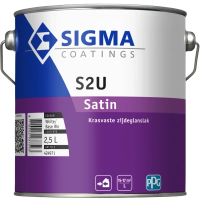 Afbeelding van Sigma S2U Satin 2,5 liter Houtverf