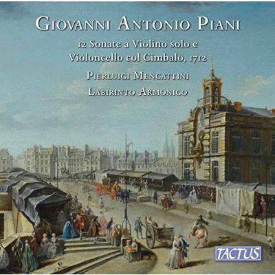 Afbeelding van Labirinto Armonico &amp; Pierluigi Mencattini 12 Sonate a Violino solo e Violoncello col Cimbalo, 1712 (2 CD)