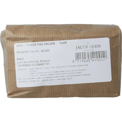 Afbeelding van Jacob Hooy fitness thee 250g