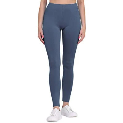 Afbeelding van Bellivalini BLV BLV50 147 LE Dames Leggings Sport Vrijetijdsbroek Lang Viscose Sporbroek Yogabroek Jeans M