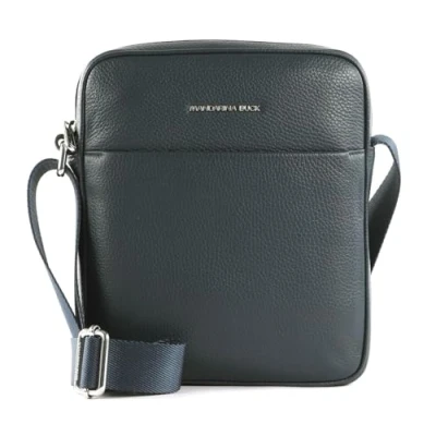 Afbeelding van MANDARINA DUCK Leren Schoudertas Mellow Urban Crossover Bag Avio Donkerblauw