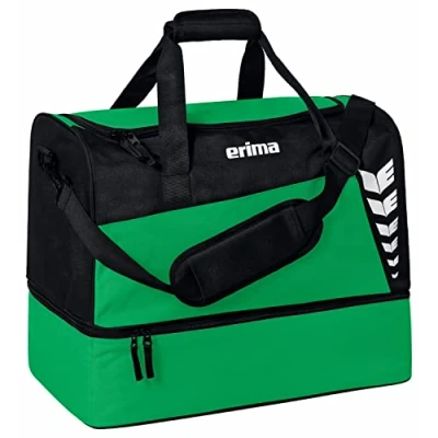Afbeelding van SIX WINGS sporttas met bodemvak smaragd/zwart / S