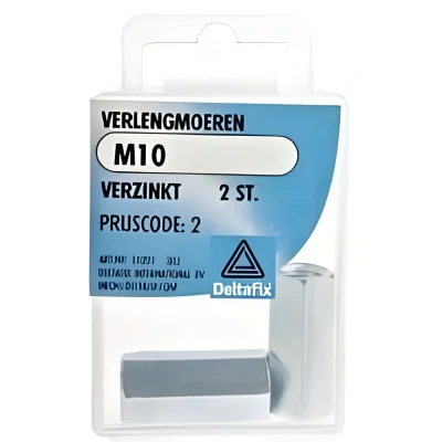 Afbeelding van Verlengmoer m10 verz 2st Deltafix