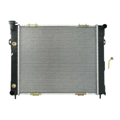 Afbeelding van THERMOTEC D7Y006TT Radiateur Koper, Kunststof voor voertuigen met airco 565 498 42 Automatische versnellingsbak Koelribben gesoldeerd