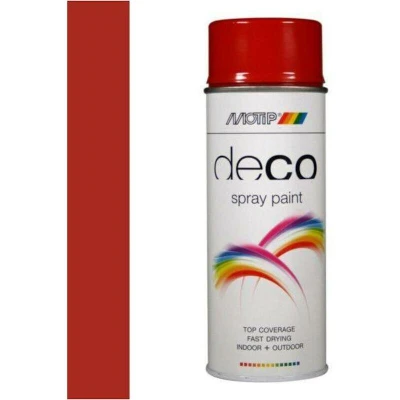 Image de Motip Deco Laque En Spray Brillant 0,4l Rouge Feu