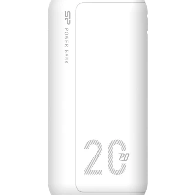 Afbeelding van Silicon Power QS15 Fast Charging 18W PD Powerbank 20000 mAh White