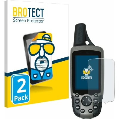 Afbeelding van BROTECT Screenprotector voor Garmin GPSMAP 60CSx Folie Beschermfolie matte (2 Stuks)