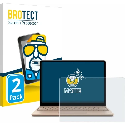 Afbeelding van BROTECT Screenprotector voor Microsoft Surface Laptop Go 2 Business 12.4&quot; Folie Beschermfolie matte (2 Stuks)
