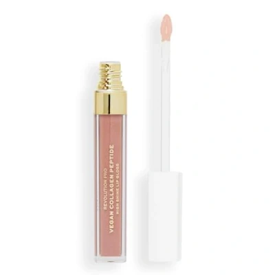 Afbeelding van Revolution PRO Vegan Collagen Peptide HIGH Shine LIP Gloss Lipgloss, Maat: 4 ml, Cashmere