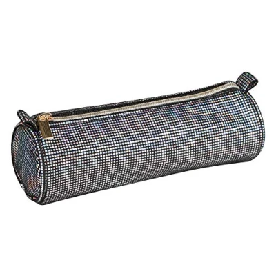 Afbeelding van Clairefontaine 420023C Pennenetui, schooletui, zwart., 12,4x1,5x8 cm, disco