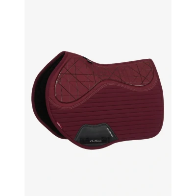 Image de LeMieux Tapis de Selle Soft Shell Anti Slip CC Bordeaux Full
