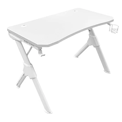 Afbeelding van Tafel Mars Gaming MGD CARBON FIBER Wit