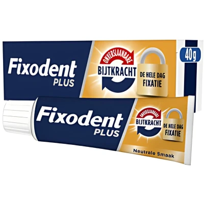 Afbeelding van Fixodent Plus Kleefpasta 40GR