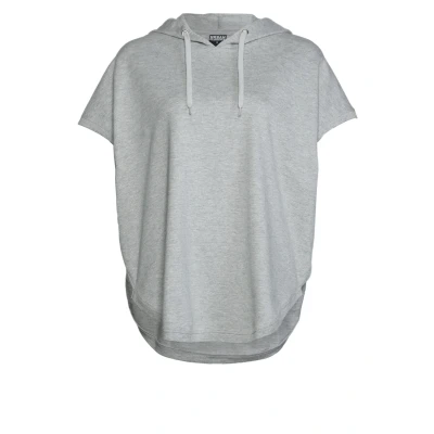 Afbeelding van Urban Classics Ladies Sleeveless Terry Hoody Hoodie, Dames, Maat: Large, Grey