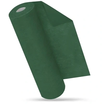 Afbeelding van Chemin de table Décoration Vert foncé 30 cm x 25 m d&#039;anniversaire et mariage
