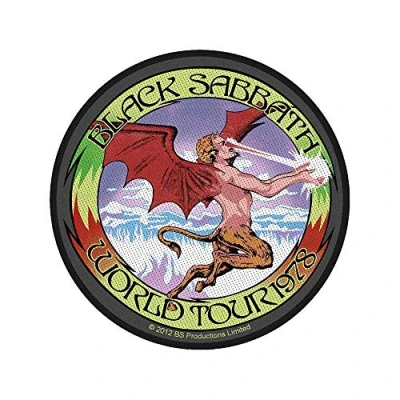 Afbeelding van Black Sabbath World Tour 1978 Patch Multicolours