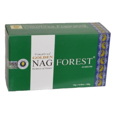 Afbeelding van WLM Golden NAG Forest Wierookdoos 12 doosjes à 15 gram