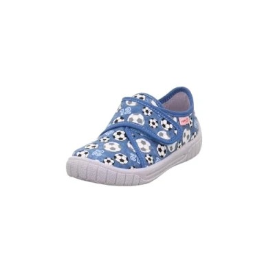 Afbeelding van Superfit BILL Pantoffels blau/multicoloured voor kinderen, Maat: 28, Blau/multi coloured Textiel