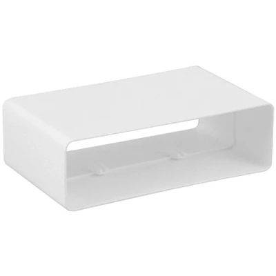 Afbeelding van Nedco buisverbinder met terugslagklep 204x60mm kunststof wit