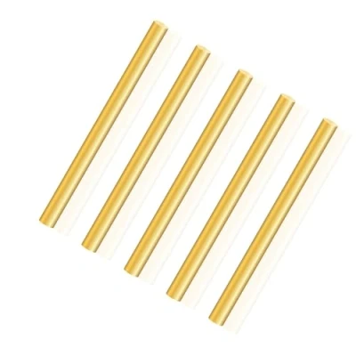 Afbeelding van LAVMHAB 5 stuks 6 mm x 100 massief messing ronde staven om te knutselen