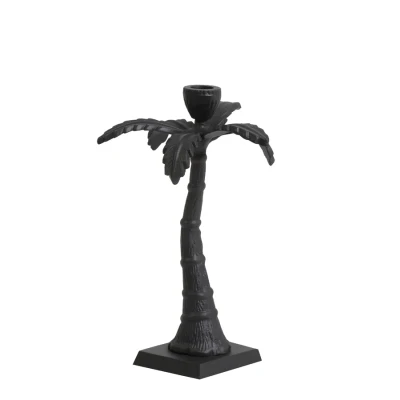 Afbeelding van Light &amp; Living Kandelaar TAXA Ø17x26cm Zwart