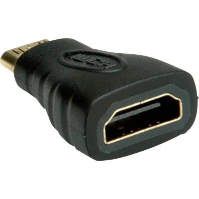 Afbeelding van Value 12.99.3152 Adapter [1x HDMI stekker C mini 1x bus] Zwart