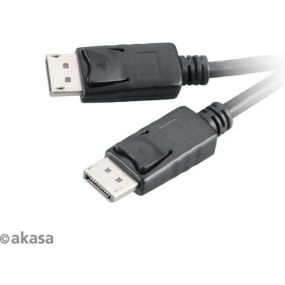 Afbeelding van Akasa AK CBDP01 20BK tussenstuk voor kabels Displayport Zwart