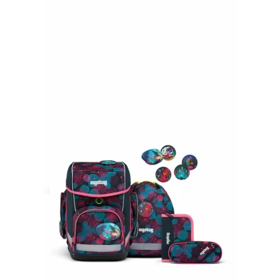 Afbeelding van Ergobag CUBO set 5TEILIG Schooltas voor kinderen, Maat: One Size, Korallbär