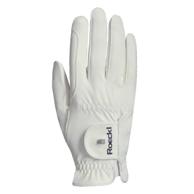 Afbeelding van Roeckl Rijhandschoen Roeck Grip Pro White 8,5