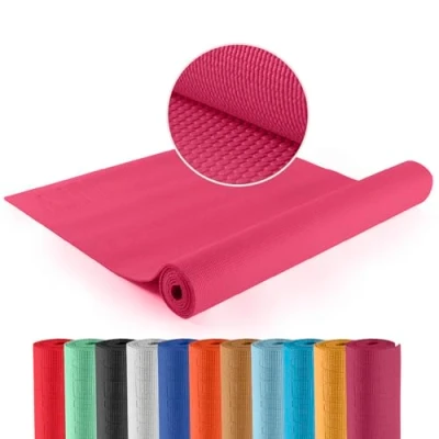 Afbeelding van #DoYourYoga Yogamat met Memory schuim van PVC Kirana de mat is slijtvast 183 x 61 0,4 cm Altrose