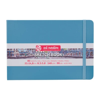 Afbeelding van Schetsboek Talens Art Creation blauw 21x15cm 140gr 80vel