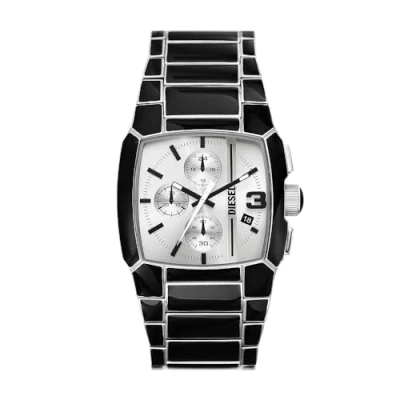 Afbeelding van Diesel heren Cliffhanger horloge DZ4646 in de kleur Zwart