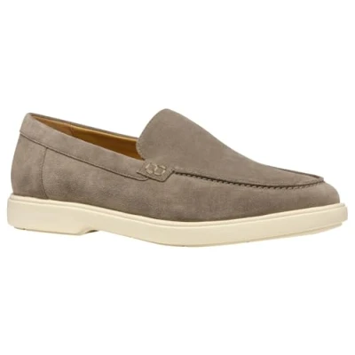 Afbeelding van Geox Spherica Instappers, Heren, Maat: 43, Dove grey Leer