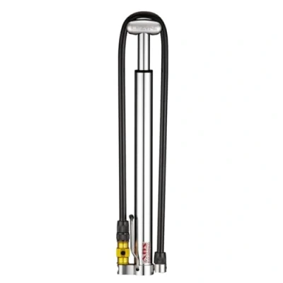 Afbeelding van Lezyne Micro Floor Drive HP Vloerpomp Fietspomp Max 11 bar Aluminium Presta, schrader en dunlop ventielen Zilver