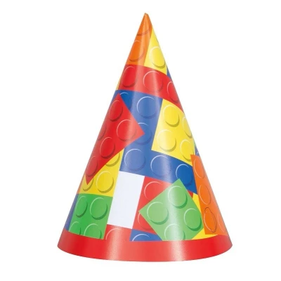 Image de Chapeaux Lego Party Time 8 pièces