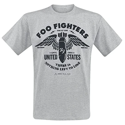 Image de Foo Fighters T Shirt Stencil Homme GrisNon Applicable